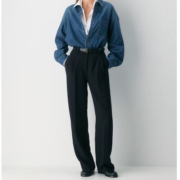 Aritzia Wilfred The Effortleess Pants Crepette Black - Picture 11 of 11